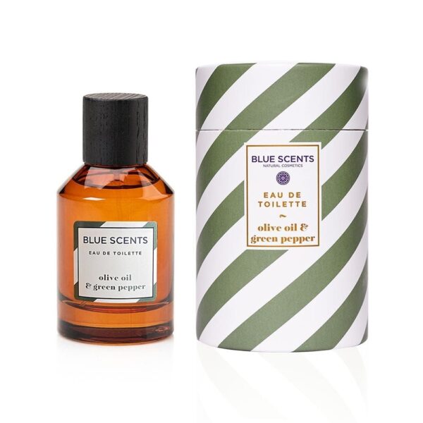 Blue Scents Eau De Toilette Olive Oil & Green Pepper (100ml)