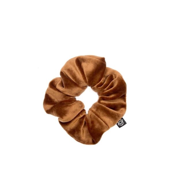 Rain Lab Βrownie Velvet Scrunchie