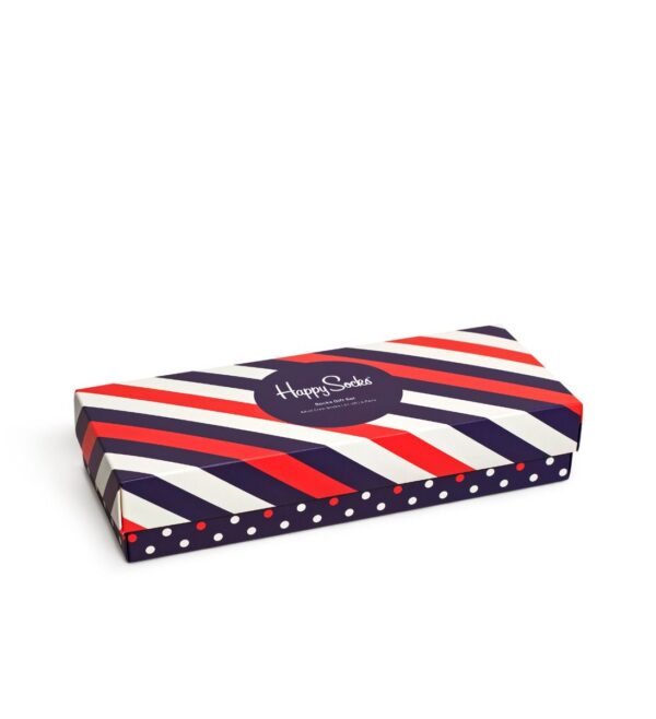 Happy Socks 4-Pack Classic Navy Socks Gift Set (Size: 41-46)