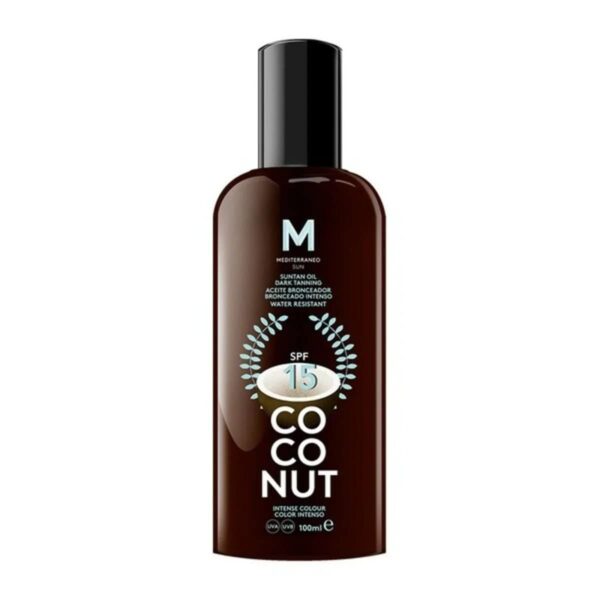 Mediterraneo Sun - Coconut Suntan Oil SPF15 Dark Tanning (100ml)