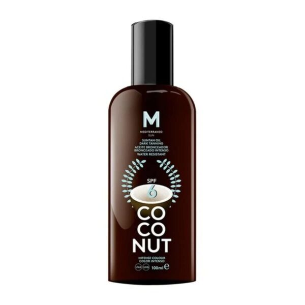 Mediterraneo Sun - Coconut Suntan Oil SPF6 Dark Tanning (100ml)