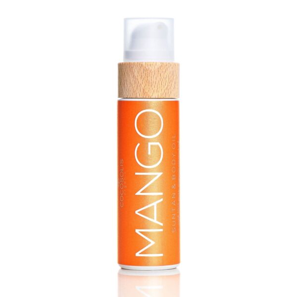 Cocosolis Organic MANGO Sun Tan & Body Oil (110ml)