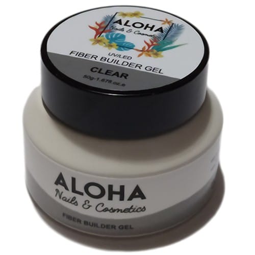 ALOHA Fiber Builder Gel 15g / Χρώμα: Clear (Διάφανο)