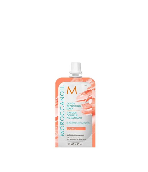 Moroccanoil Color Depositing Mask - Coral (30ml)