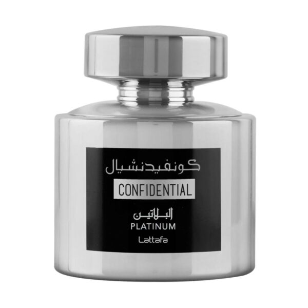 Lattafa Confidential Platinum Men Eau De Parfum (100ml)