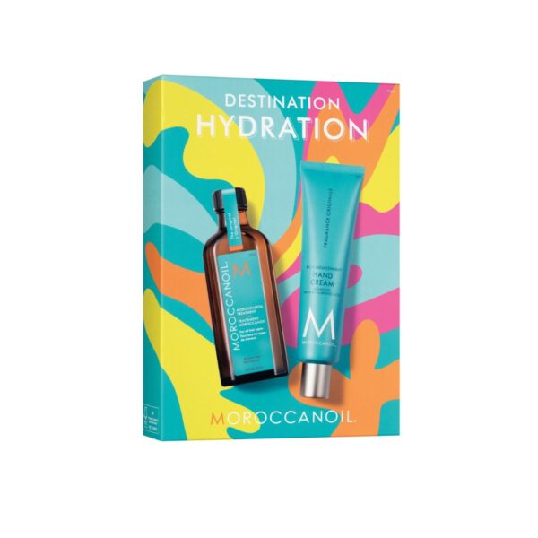 Moroccanoil Destination Hydration (Treatment 100ml & Hand Cream 100ml)