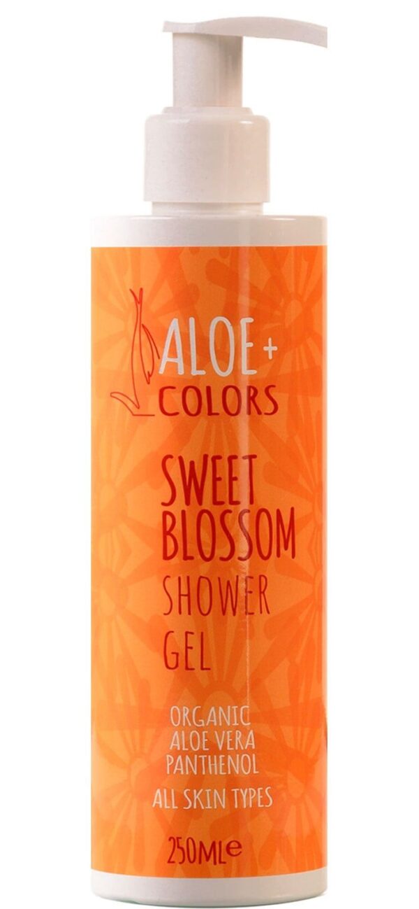 Aloe+ Colors - Shower Gel Sweet Blossom - Αφρόλουτρο Vanilla-Πορτοκάλι (250ml)