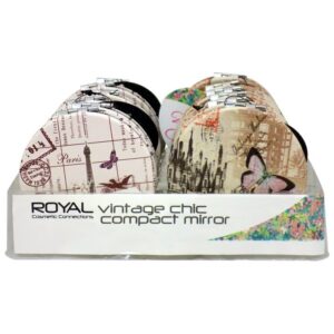 Royal - Vintage Chic Compact Mirror (1 τμχ)