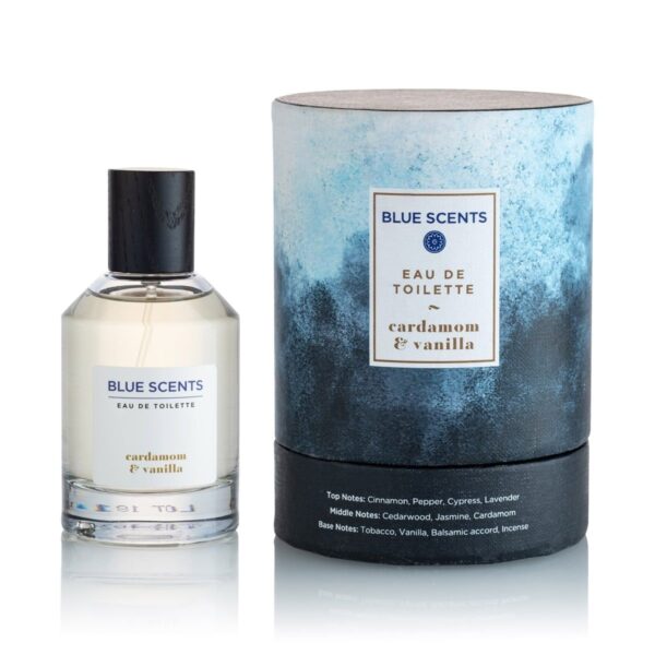 Blue Scents Eau De Toilette Cardamom & Vanilla (100ml)