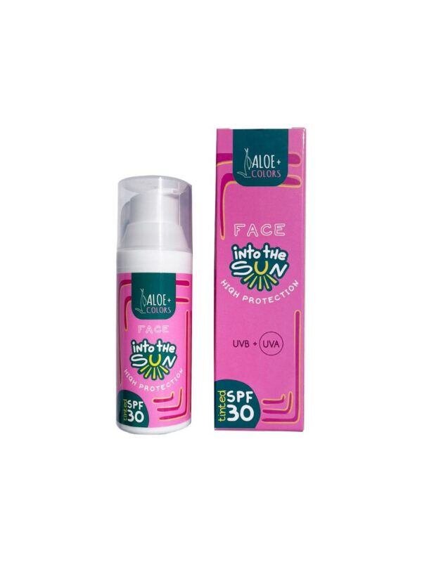 Aloe+ Colors Into The Sun Face Sunscreen spf30 Tinted (50ml)