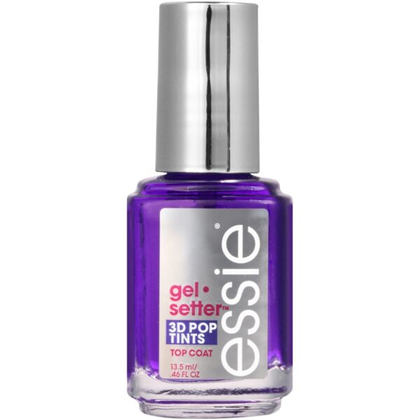 Essie - Gel Setter 3D Pop Tints Top Coat - 03 Royal Lilac (13,5ml)