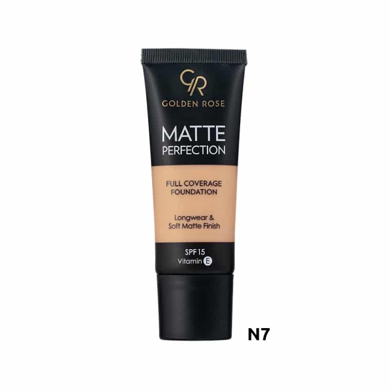 Golden Rose Matte Perfection Foundation N7