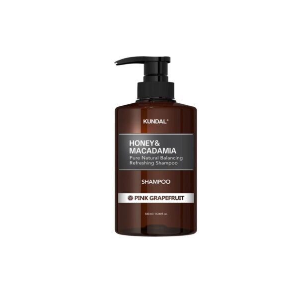Kundal Honey & Macadamia Shampoo - Pink Grapefruit (500ml)