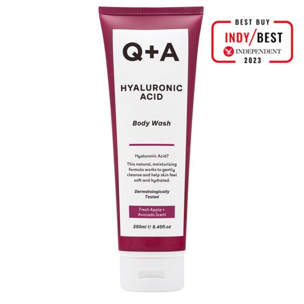 Q+A Hyaluronic Acid Body Wash (250ml)