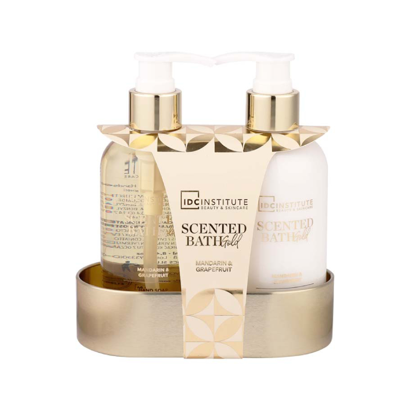 IDC Scented Bath Gold Hand Care Set