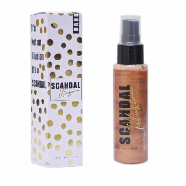 Scandal Beauty Scandal Illusion Prep-Set-Glow Spray Dark (50ml)