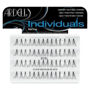Ardell Professional Individuals Knot-Free Flair Eyelashes - Medium Black (56pcs)