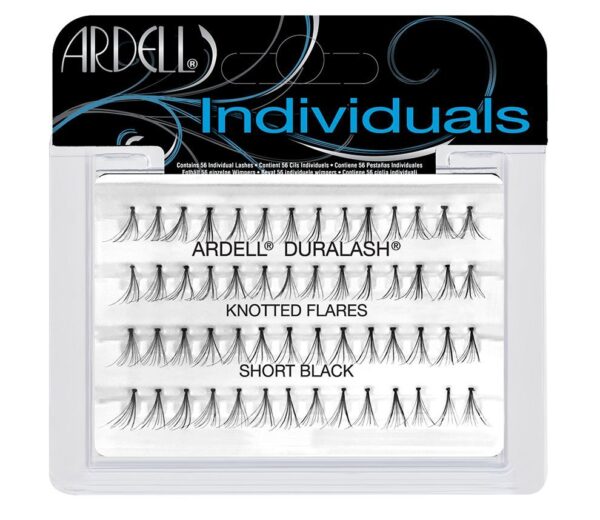 Ardell Individuals Duralash Knotted Flares - Short Black (56pcs)