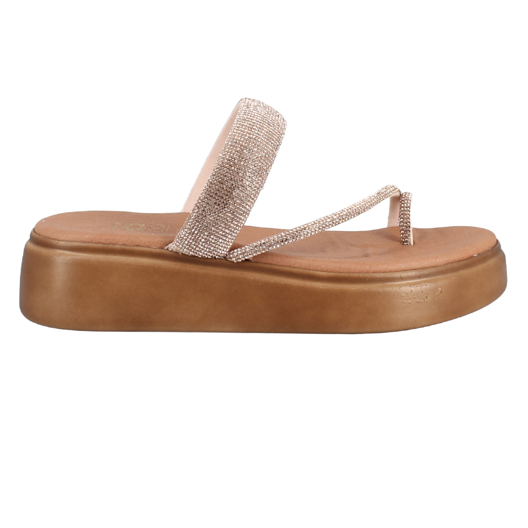 IQSHOES 155.2002-313 Χαλκός Γυναικείο Σανδάλι - bronze