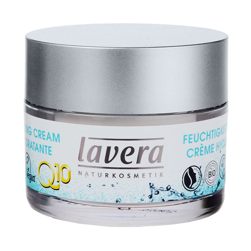 Lavera Basis Sensitiv Q10 ενυδατική κρέμα ενάντια στις ρυτίδες 50 ml