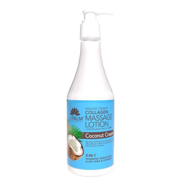 La Palm Healing Therapy Massage Lotion - Coconut Cream (240gr)