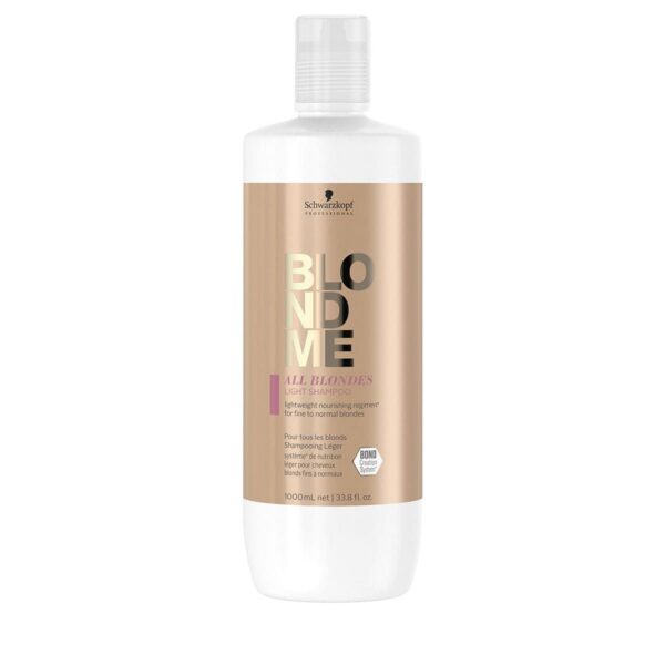 Schwarzkopf Professional BLONDME All Blondes Light Shampoo (1000ml)