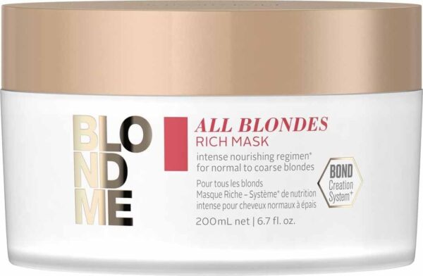 Schwarzkopf Professional BLONDME All Blondes Rich Mask (200ml)