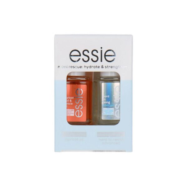 Essie Mani Rescue Hydrate & Strengthen (Cuticle Oil 13.5ml & Hard To Resist Advanced 13.5ml)