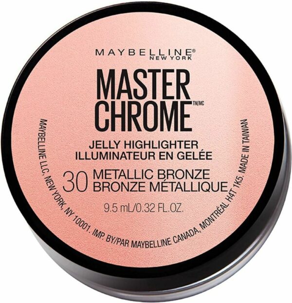 Maybelline New York Master Chrome Jelly Highlighter - 30 Metallic Bronze (9,5ml)