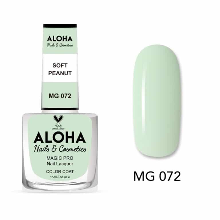 ALOHA Βερνίκι Νυχιών 10 ημερών με Gel Effect Χωρίς Λάμπα Magic Pro Nail Lacquer 15ml – MG 072