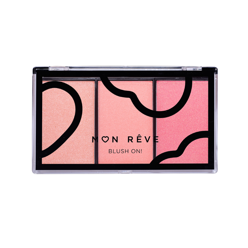 Mon Reve Blush On Trio 04 Pink