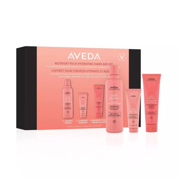 Aveda - Nutriplenish™ Black Friday Set Limited Edition (Shampoo Light Moisture 250ml, Conditioner Light Moisture 50ml & Daily Moisturizing Treatment 150ml)