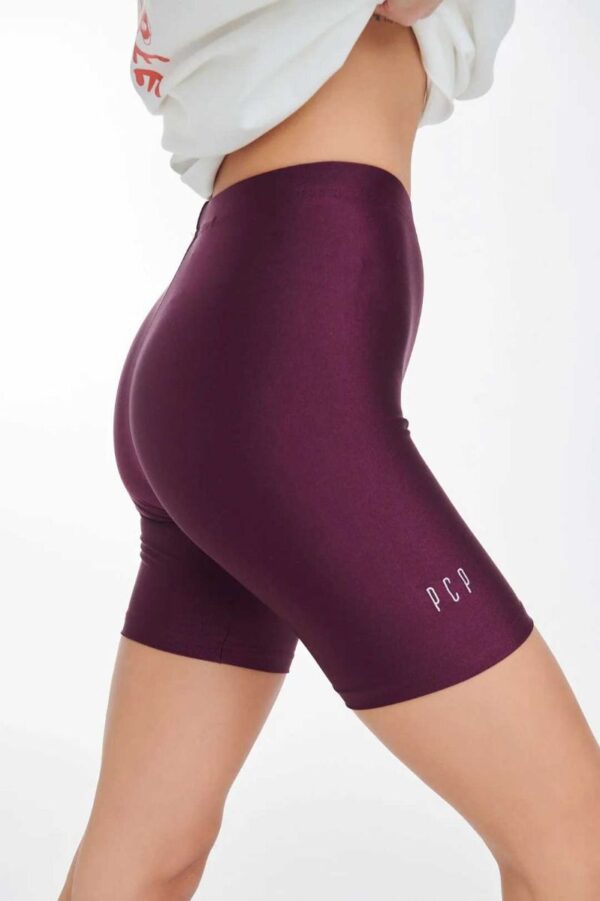 PCP Κολάν Malou Κοντό Μελιτζανί Shorts (M/L)