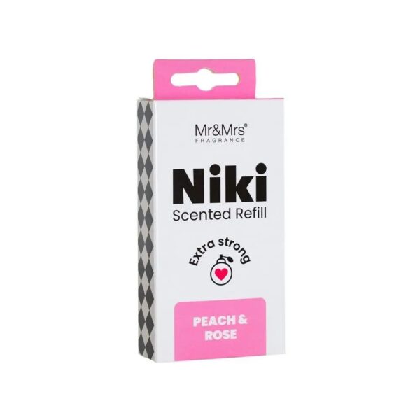 Mr & Mrs Fragrance Niki Scented Refill - Peach & Rose