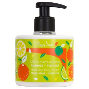 Peggy sage κρέμα σώματος fragrant body cream εσπεριδοειδή πράσινο τσάι 300ml