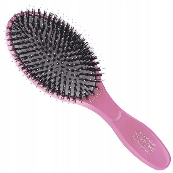 Olivia Garden NanoThermic Ceramic + ion Supreme Pink Collection Brush Cisp-Copa