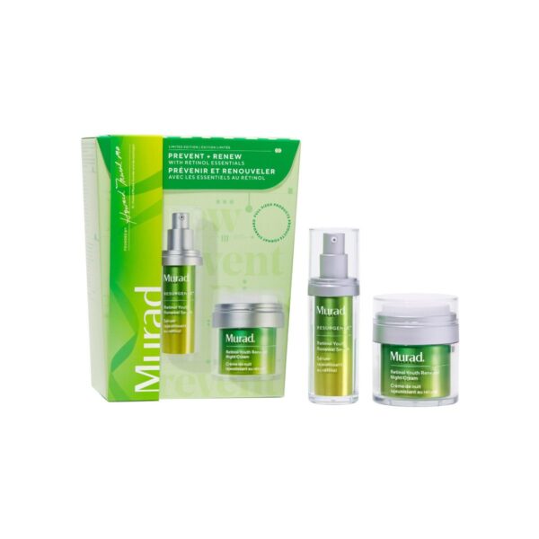 Murad Prevent + Renew Value Set (Night Cream 50ml & Renewal Serum 30ml)