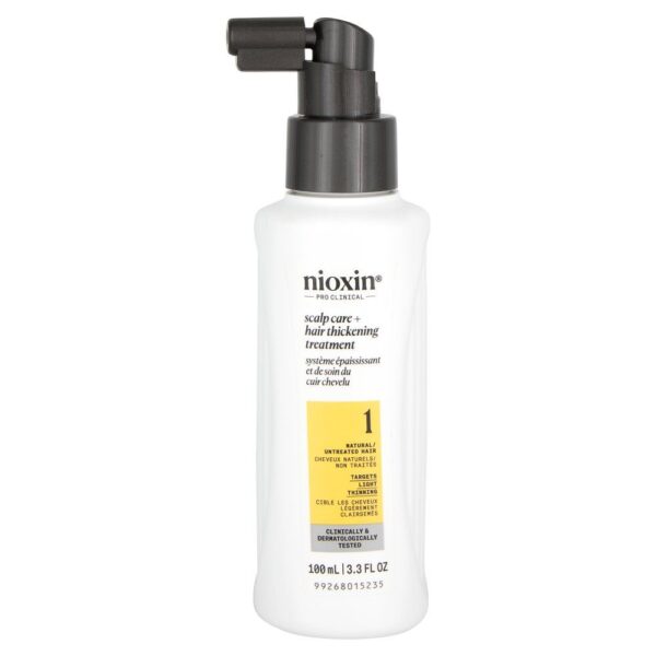 Nioxin Pro Clinical Scalp Care + Hair Thickening Treatment System 1 (100ml)