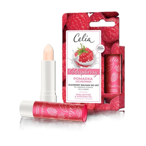 Celia Protective Lipstick - Raspberry (4g)