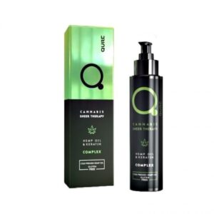 Qure Cannabis Sheer Therapy - Hemp Oil & Keratin Complex (100ml)