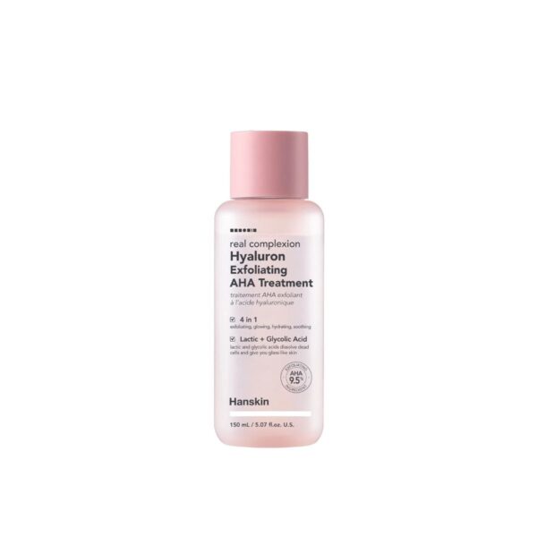 Hanskin Real Complexion Hyaluron Exfoliating AHA Treatment (150ml)
