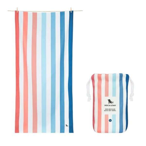 Dock & Bay Quick Dry Beach Towel - Sand to Sea XL (200x90cm)