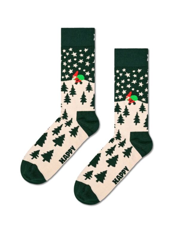Happy Socks Santa On The Way Sock (Size: 41-46)