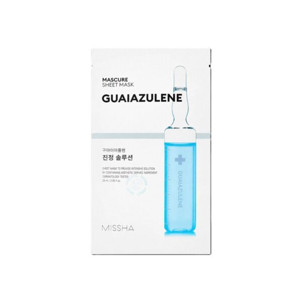 Missha Sheet Mask Guaiazulene (28ml)