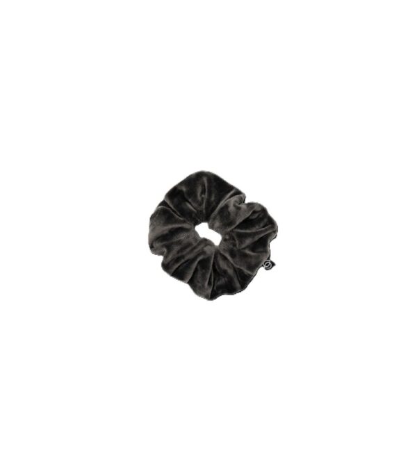 Rain Lab Silver Velvet Scrunchie