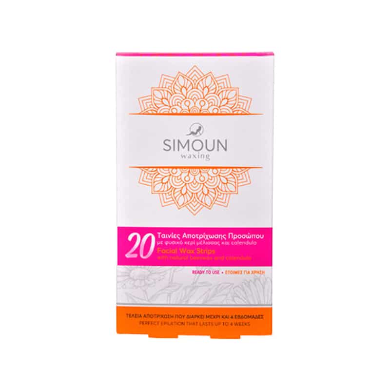 Simoun Ταινίες Αποτρίχωσης Προσώπου 20pcs