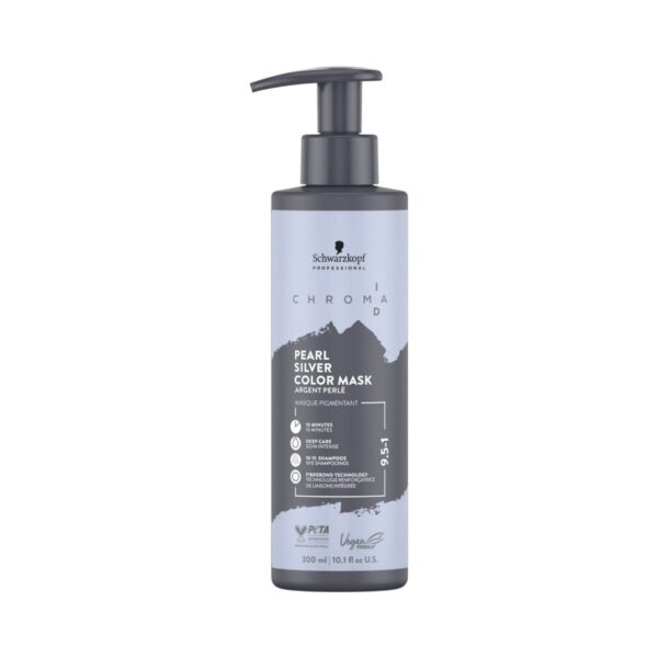 Schwarzkopf Professional ChromaID Pearl Silver 9.5-1 Color Mask (300ml)