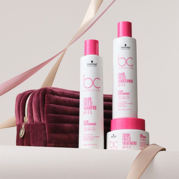 Schwarzkopf Professional - Bonacure Color Freeze Gift Bag XMAS 2024 (Shampoo 250ml, Conditioner 200ml, Treatment 200ml)