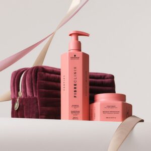 Schwarzkopf Professional Fibre Clinix Fortify Gift XMAS 2024 Bag (Shampoo 300ml & Treatment 250ml)