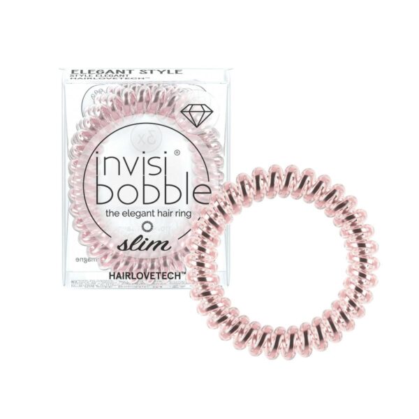 Invisibobble Slim Elegant Style Hair Ring - Bella Rosa Galaxy (3pcs)